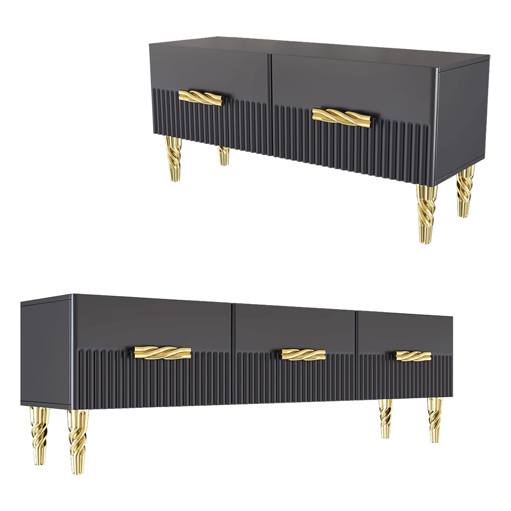 Ambicioni – Chest of drawers Auronzo 2 3D Model