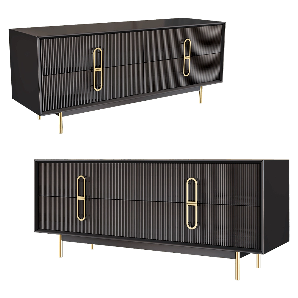 Ambicioni – Chest of drawers Lamar 3D Model Ambicioni – Chest of drawers Lamar 3D Model