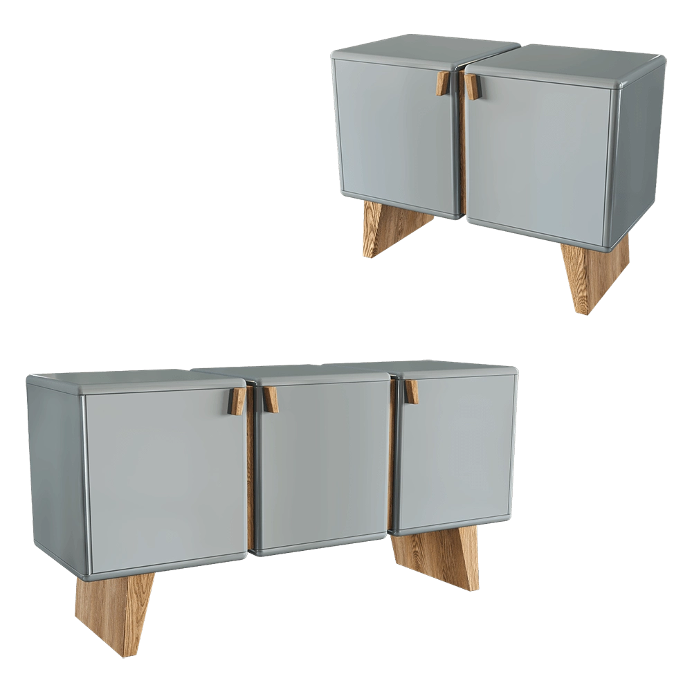 Ambicioni – Chest of drawers Senzo 3D Model Ambicioni – Chest of drawers Senzo 3D Model