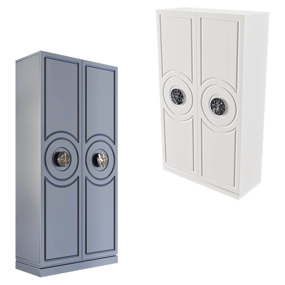 Ambicioni – Wardrobe Olbio 2 3D Model Ambicioni – Wardrobe Olbio 2 3D Model