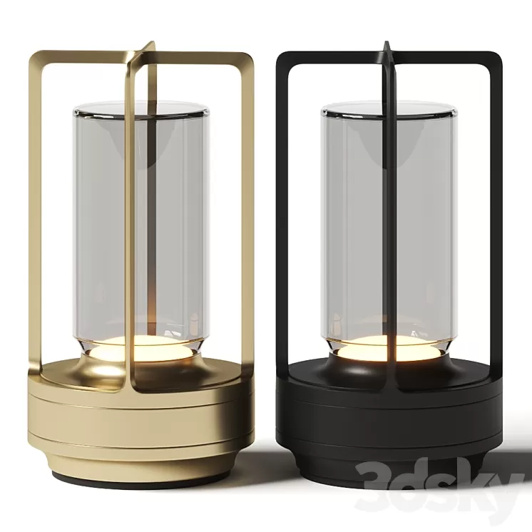 Ambientec Turn Desk Lamp 3D Model Ambientec Turn Desk Lamp 3D Model