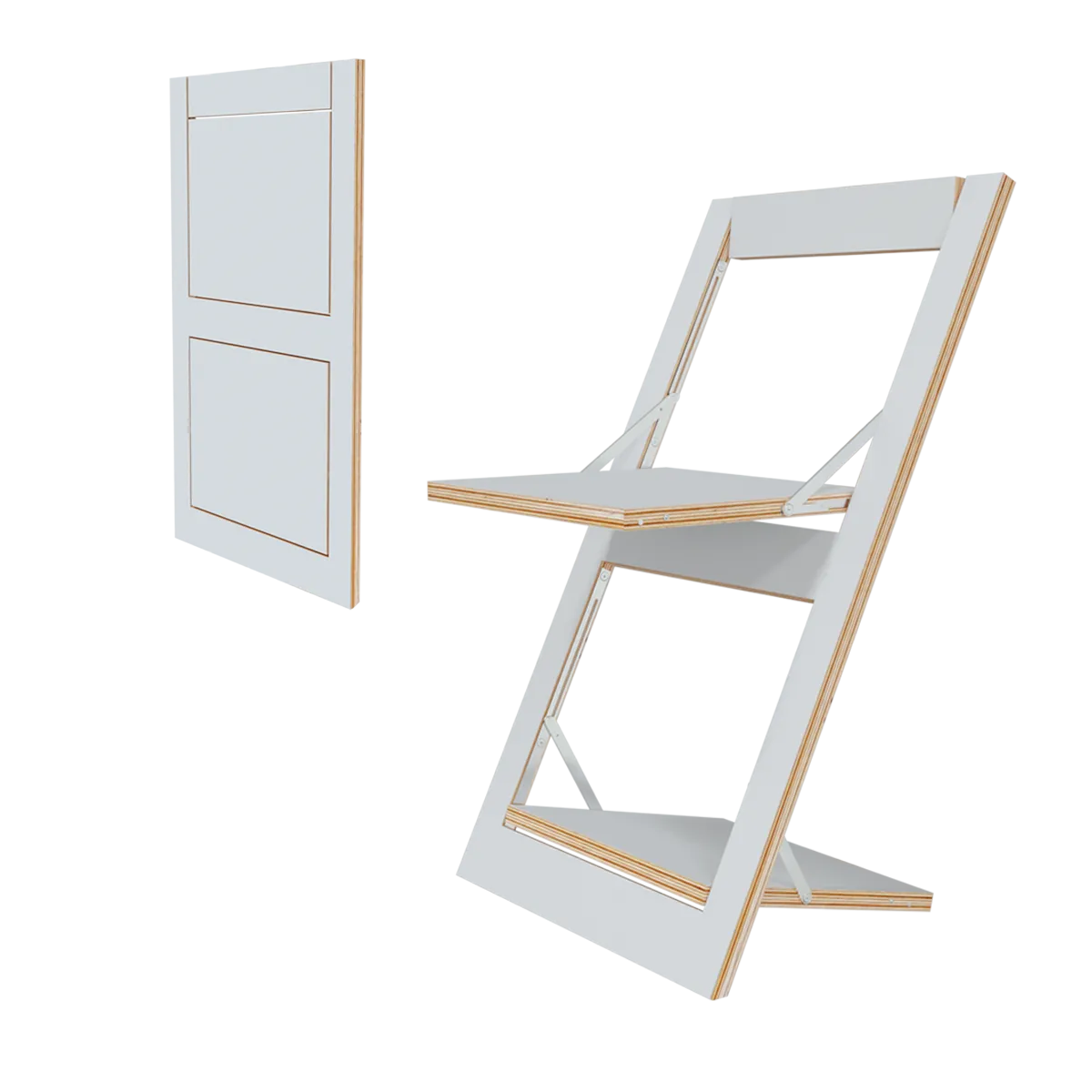AMBIVALENZ – Fläpps folding chair – FL010002 3D Model