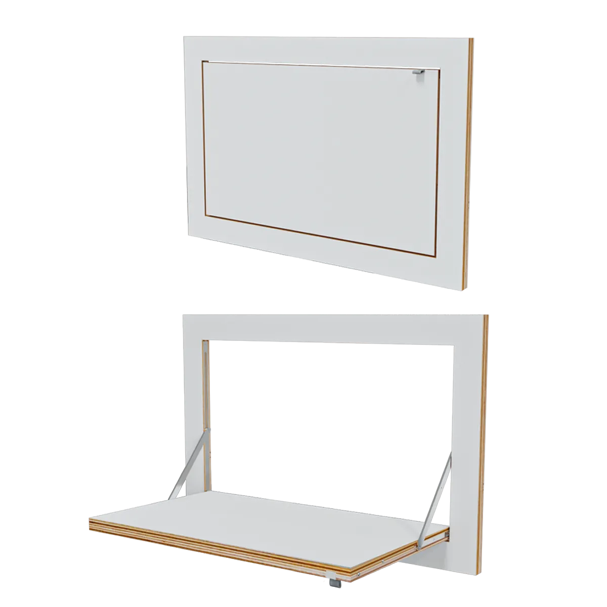 AMBIVALENZ – Fläpps folding shelf – FL150002 3D Model AMBIVALENZ – Fläpps folding shelf – FL150002 3D Model