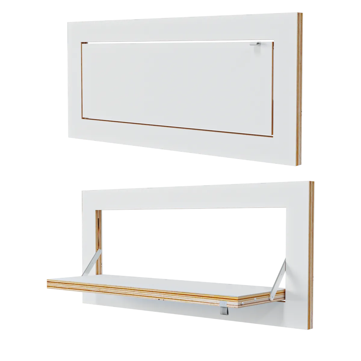 AMBIVALENZ – Fläpps folding shelf – FL160002 3D Model AMBIVALENZ – Fläpps folding shelf – FL160002 3D Model