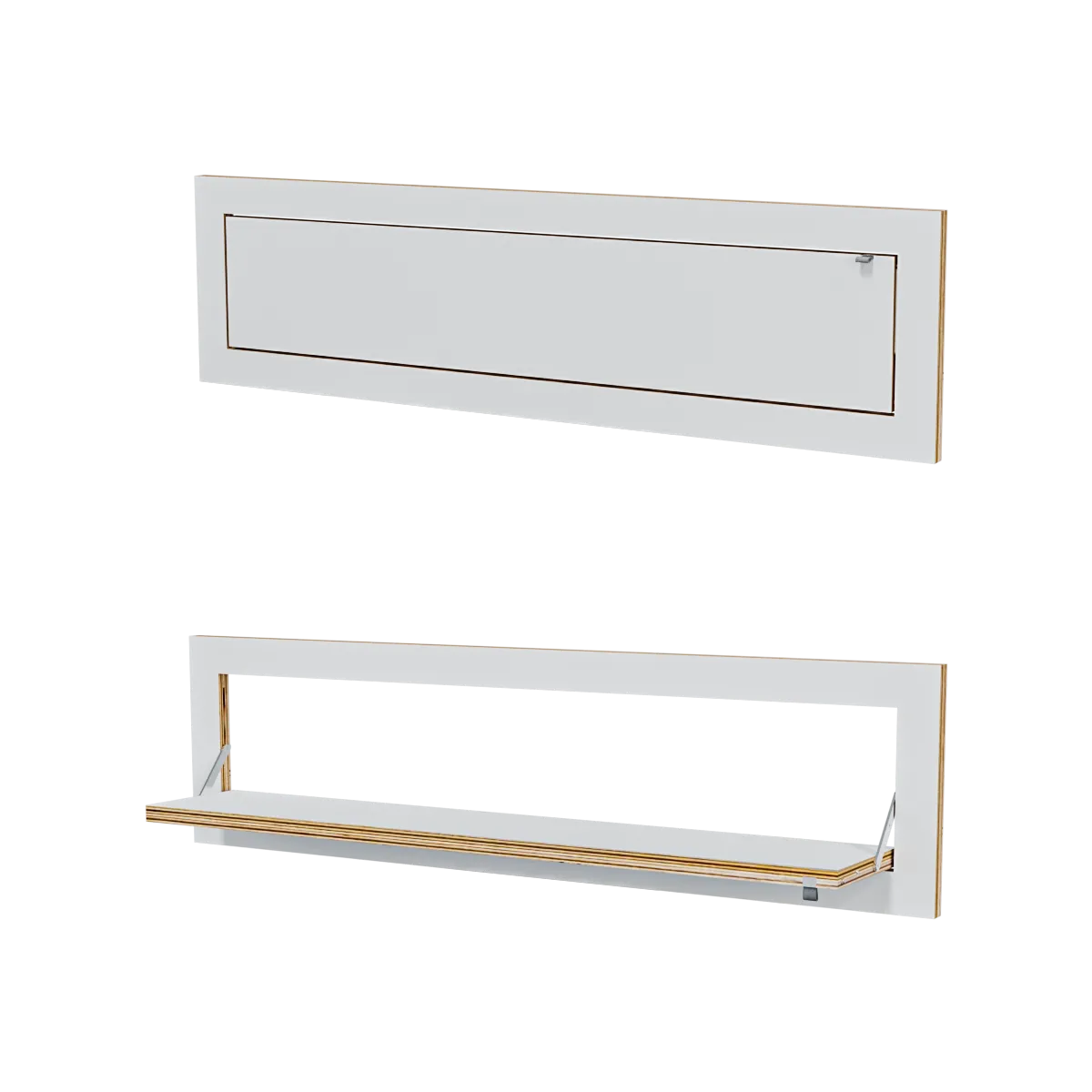 AMBIVALENZ – Fläpps folding shelf – FL240002 3D Model AMBIVALENZ – Fläpps folding shelf – FL240002 3D Model