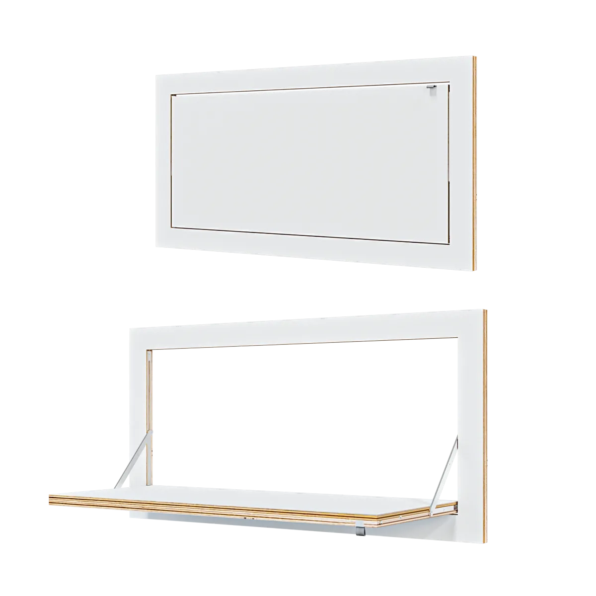 AMBIVALENZ – Fläpps folding ShelfFL030002 3D Model AMBIVALENZ – Fläpps folding ShelfFL030002 3D Model