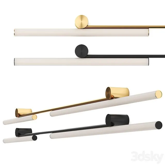 Ambrosia Marset Wall Lamp 3D Model Ambrosia Marset Wall Lamp 3D Model