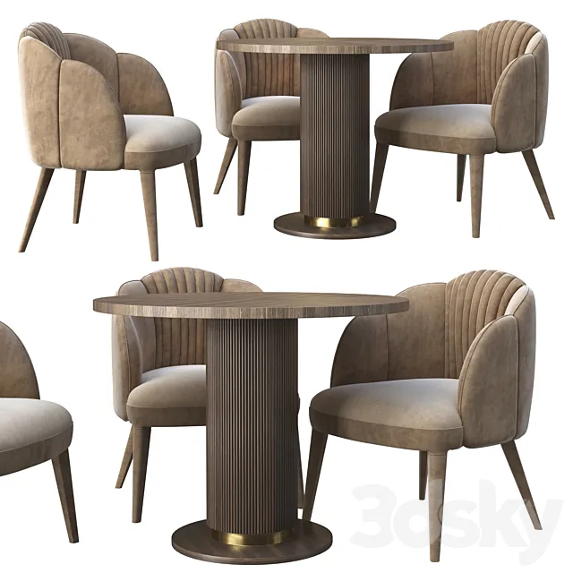 AmClassic Caress Chair 3DModel