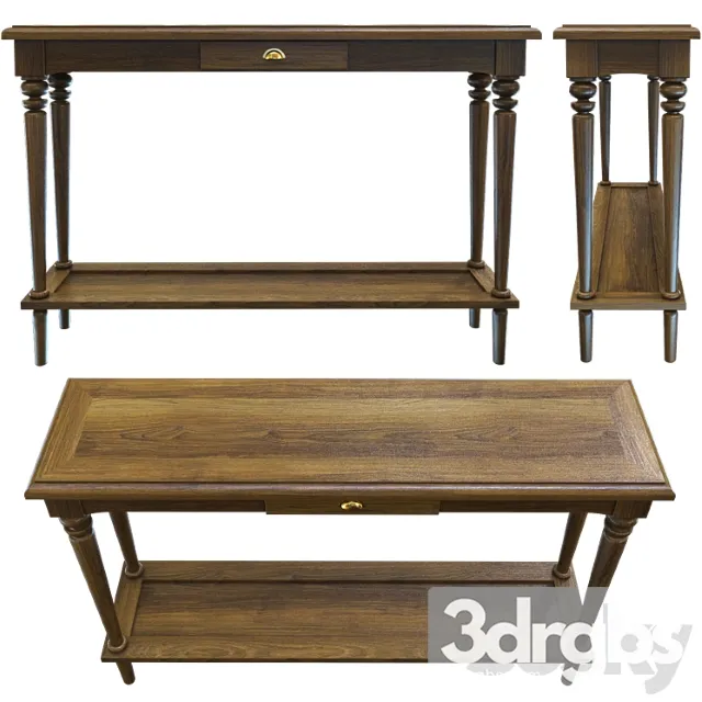 American classic console 3 3D Model Download American classic console 3 3D Model Download