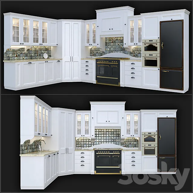American kitchen REFINED LLC 3DModel