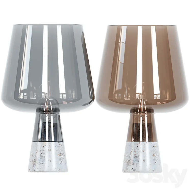 American LED table lamp 3D Model Free Download American LED table lamp 3D Model Free Download