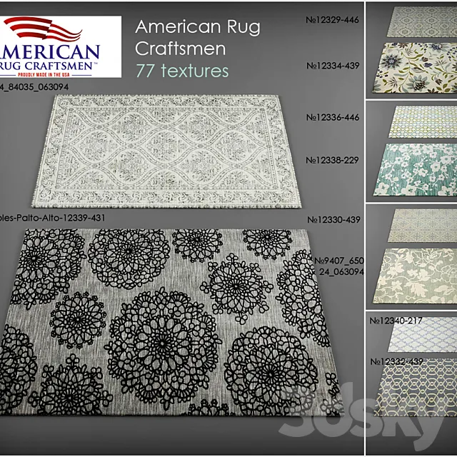 AmericanRugCraftsmen rugs 3D Model AmericanRugCraftsmen rugs 3D Model