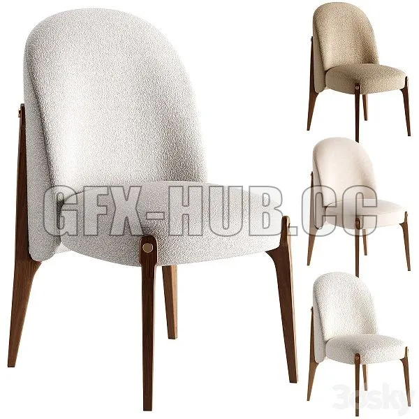 AMES DINING CHAIR 3D Model AMES DINING CHAIR 3D Model