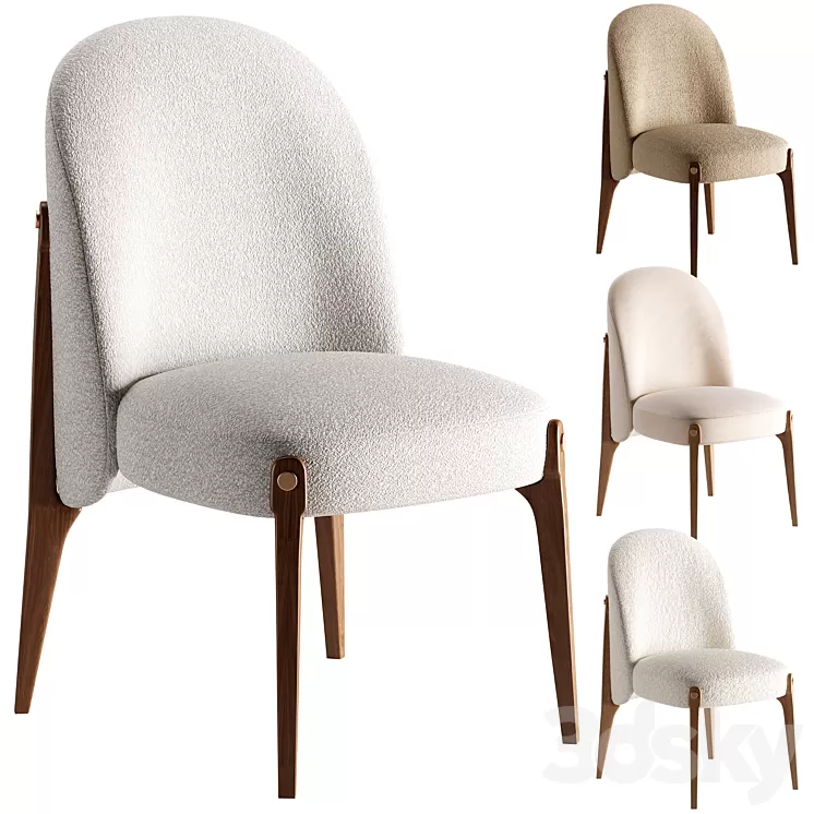 AMES DINING CHAIR 3D Model Free Download