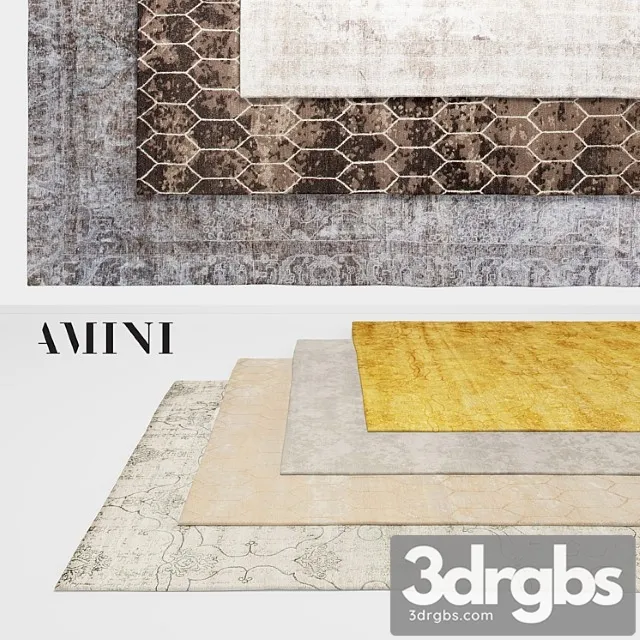 Amini Rugs Part 3 3D Model Download Amini Rugs Part 3 3D Model Download