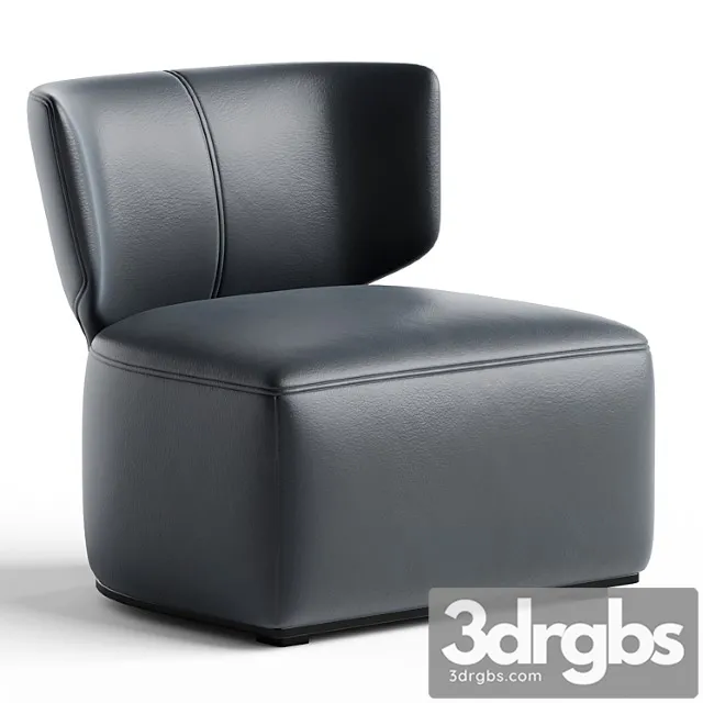 Amoenus Soft Armchair Maxalto 3D Model Download Amoenus Soft Armchair Maxalto 3D Model Download