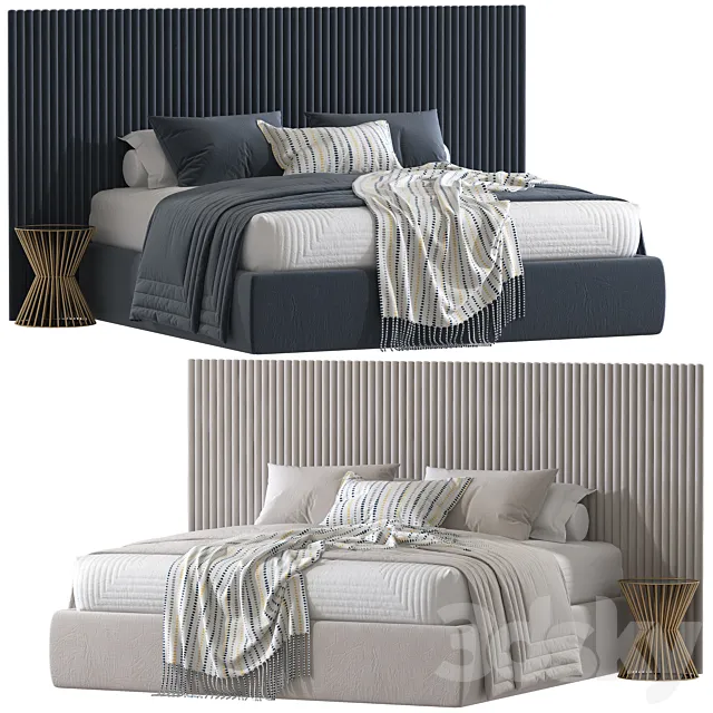 AMORE BEDS 3DModel AMORE BEDS 3DModel
