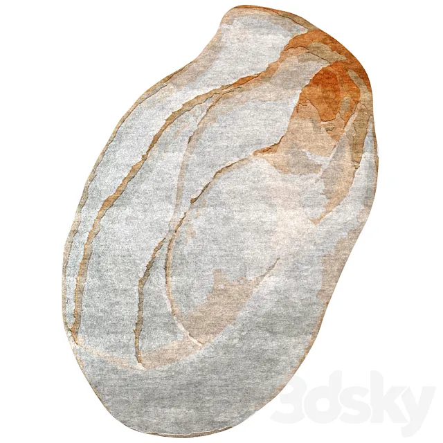 Amorphous Area Rug 3D Model Amorphous Area Rug 3D Model