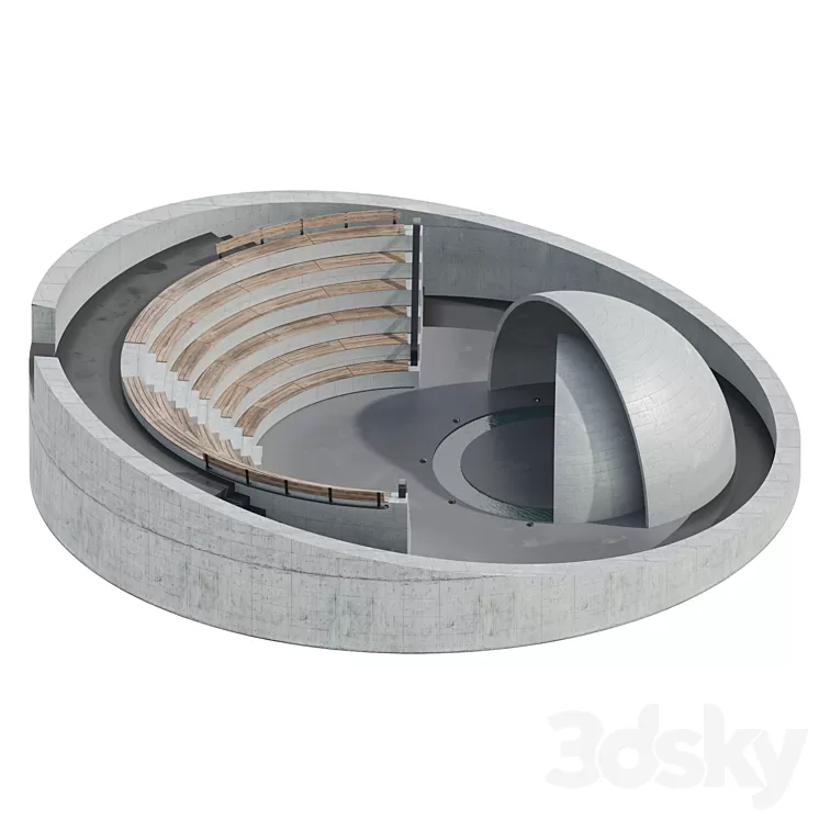 Amphitheater 3D Model