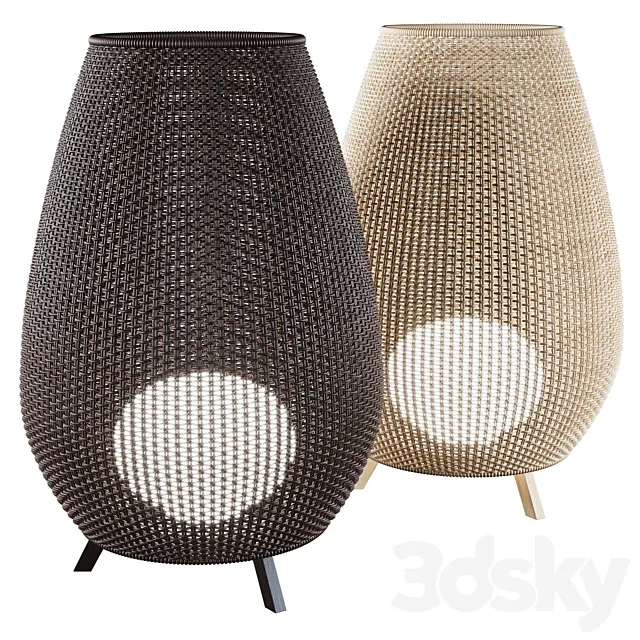 AMPHORA OUTDOOR FLOOR LAMP 3D Model