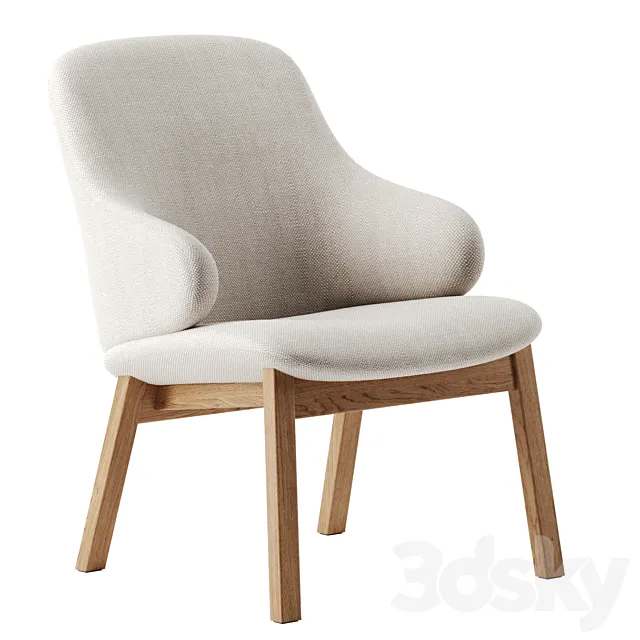 Amstelle armchair by Swedese 3D Model Amstelle armchair by Swedese 3D Model