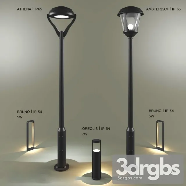 Amsterdam Athena Oreolis Bruno 3D Model Download