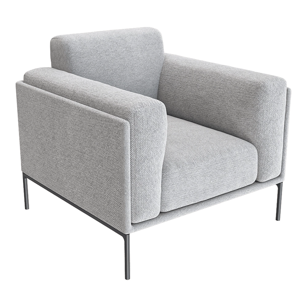 Amura – Armchair Giorgio 3D Model Amura – Armchair Giorgio 3D Model