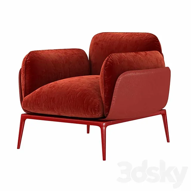 Amura brooklyn armchair 3DModel