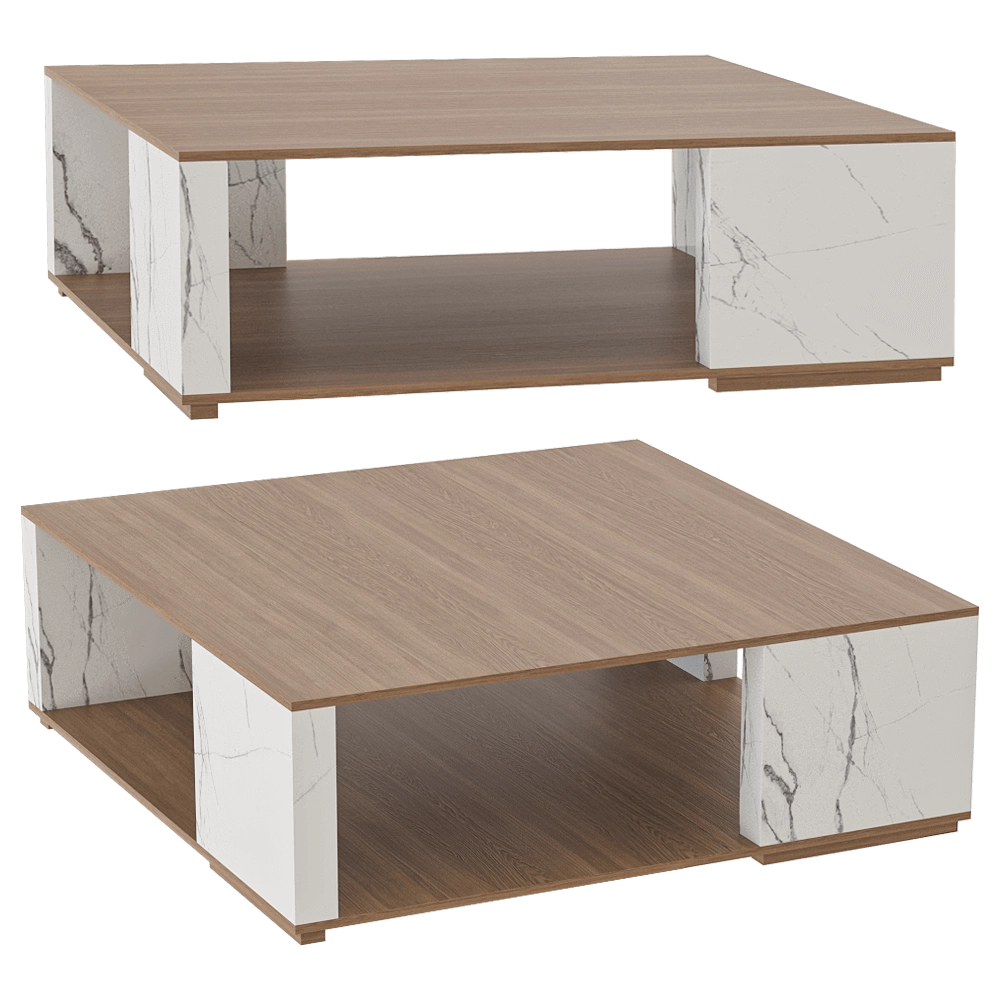 Amura – Coffee table Quattropietre 3D Model Amura – Coffee table Quattropietre 3D Model