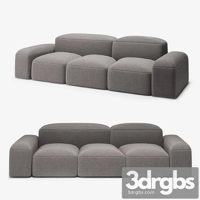 Amura lapis sofa 2 3D Model Download Amura lapis sofa 2 3D Model Download