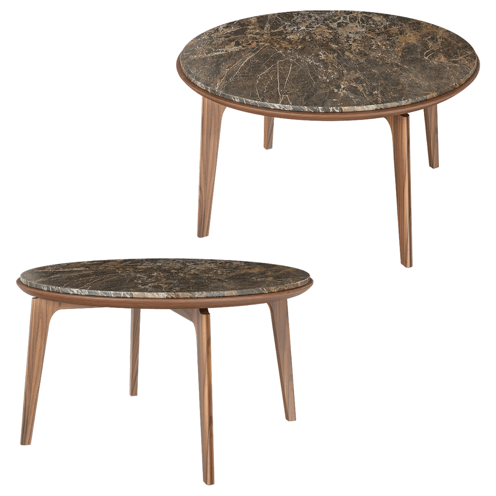 Amura – Round coffee table Olga 3D Model