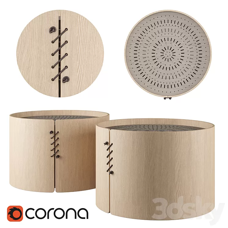 Amura Setacci | Coffee Table 3D Model Amura Setacci | Coffee Table 3D Model