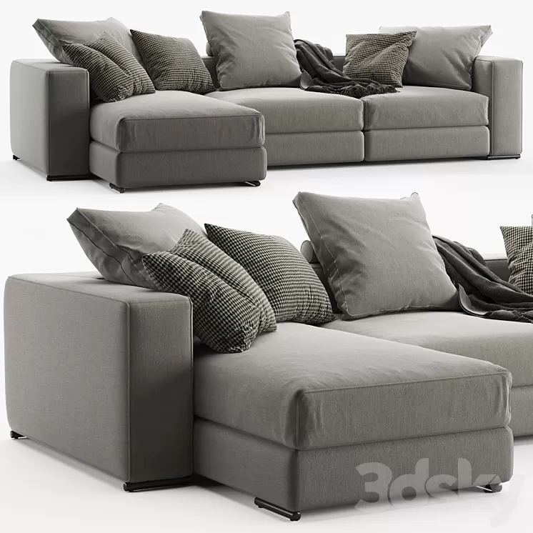 Ananta class sofa 3D Model