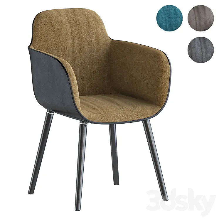 Anat Armchair Soft 3.0 3D Model Free Download