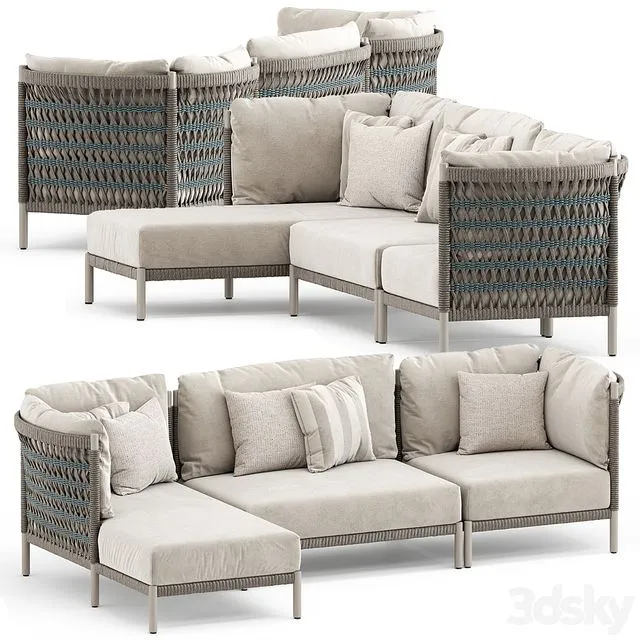 Anatra collection set by Janus et cie 3D Model Anatra collection set by Janus et cie 3D Model