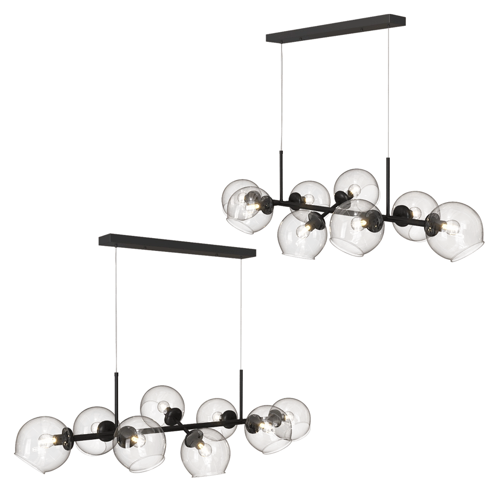 ANCARD – Chandelier 8 Lamp 3D Model