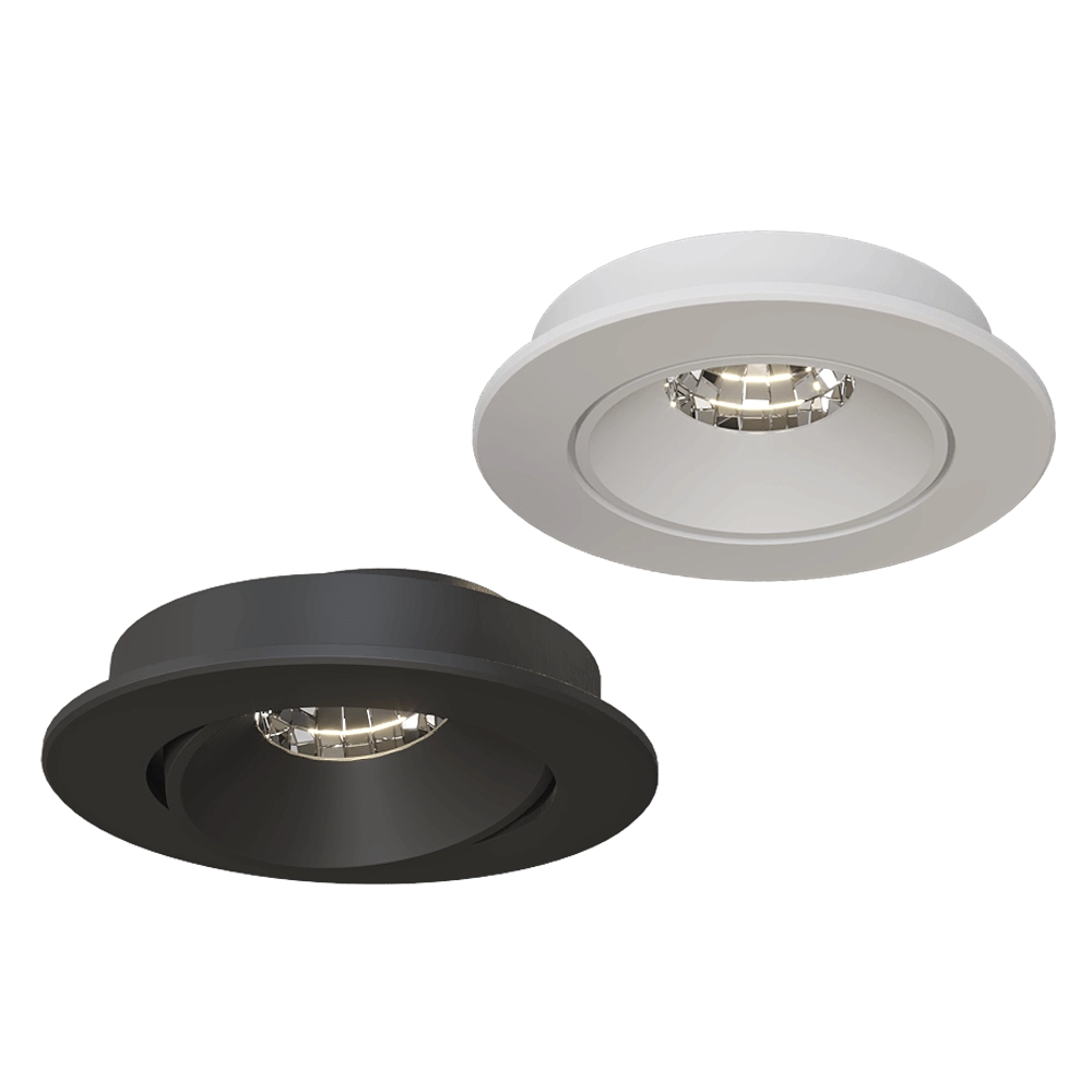 ANCARD – Recessed turning recessed luminaire 65mm 3D Model ANCARD – Recessed turning recessed luminaire 65mm 3D Model