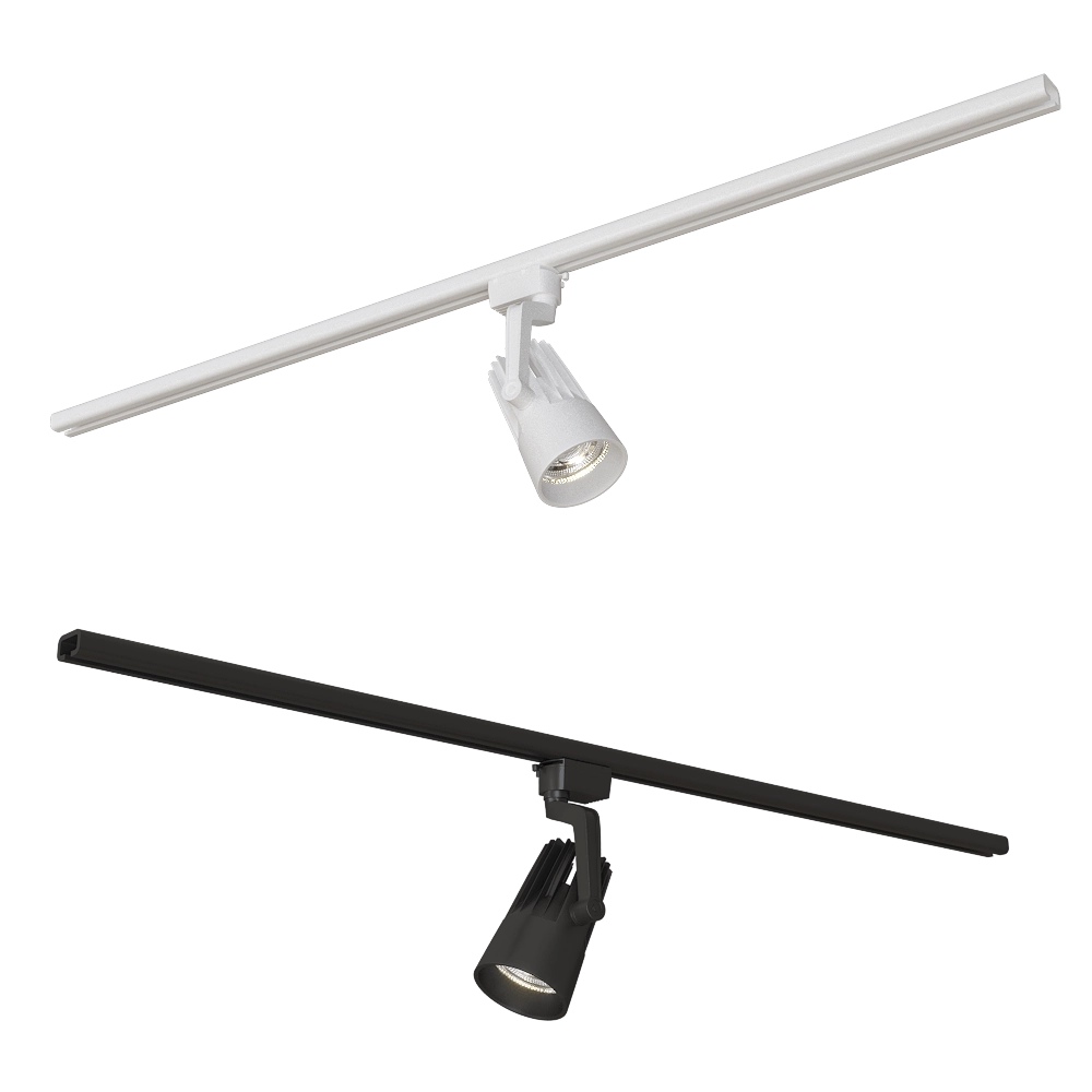 ANCARD – Track luminaire 144mm 3D Model ANCARD – Track luminaire 144mm 3D Model