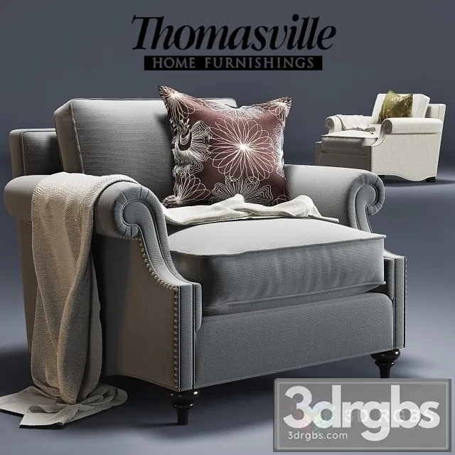 Ancil Armchair 3D Model Download Ancil Armchair 3D Model Download