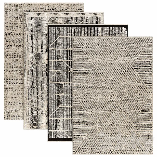Andalus rugs 3D Model Andalus rugs 3D Model