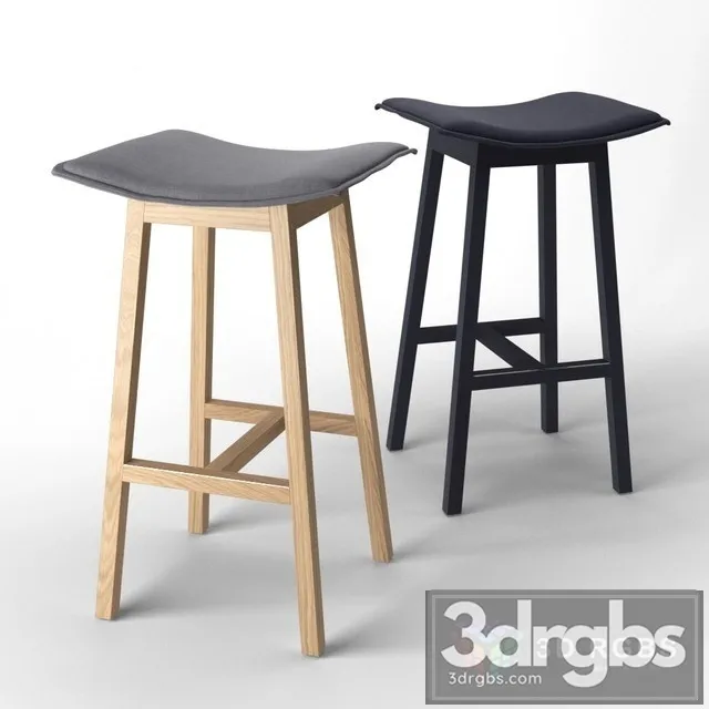 Andersen Allegra Bar Stool 3D Model Download
