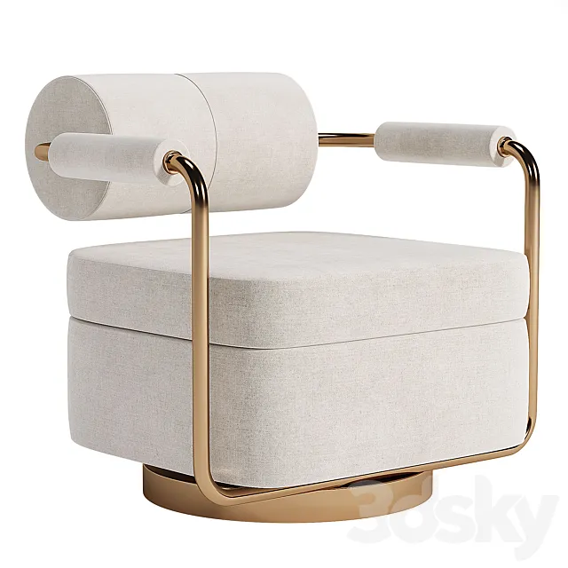 Andersen Armchair 3D Model Andersen Armchair 3D Model