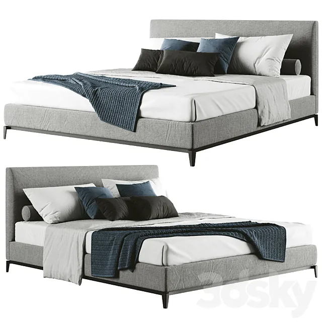 Andersen Bed Minotti 3DModel