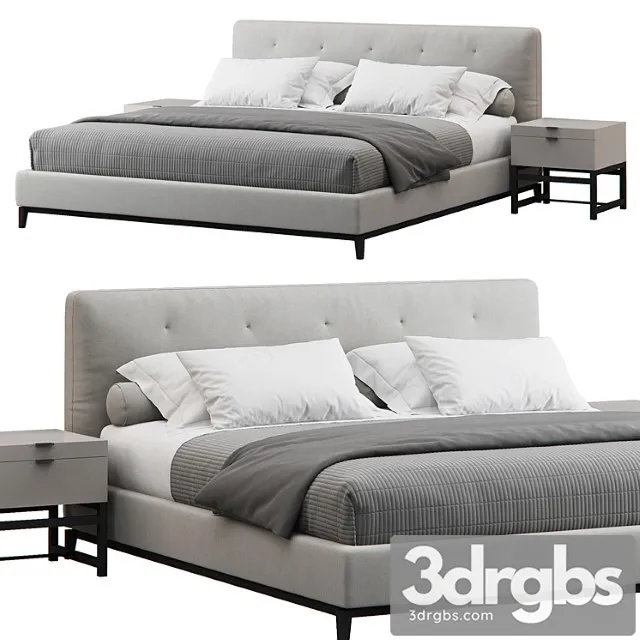 Andersen quilt bed by minotti Andersen quilt bed by minotti