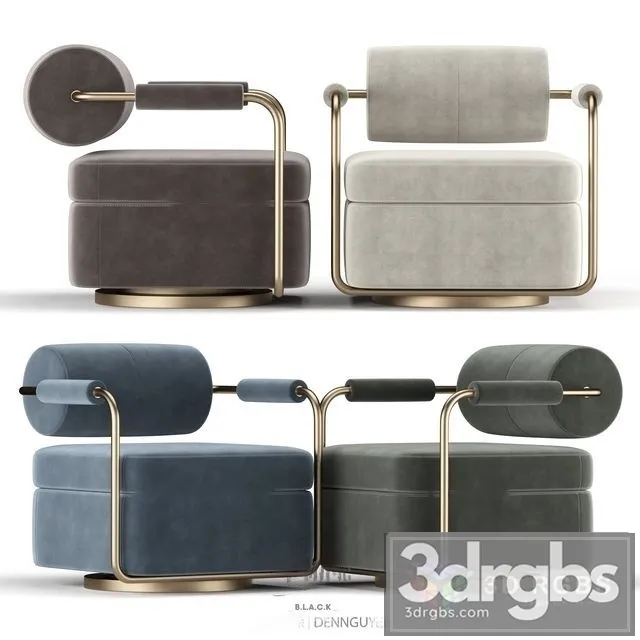 Anderson Armchair 3D Model Download Anderson Armchair 3D Model Download