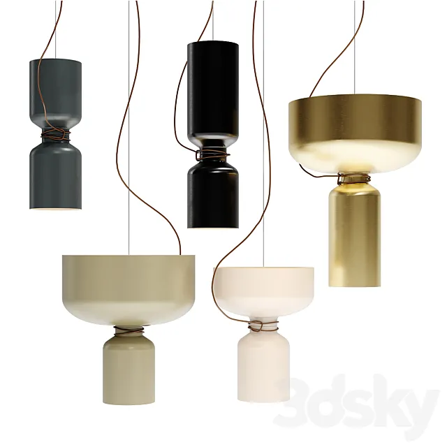 ANDlight SPOTLIGHT VOLUMES Pendant lamp 3D Model ANDlight SPOTLIGHT VOLUMES Pendant lamp 3D Model