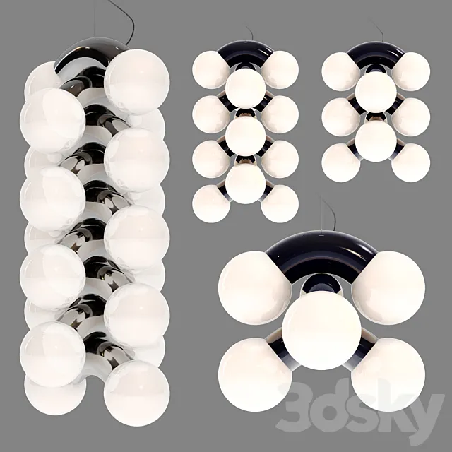 ANDlight Vine pendants 3D Model