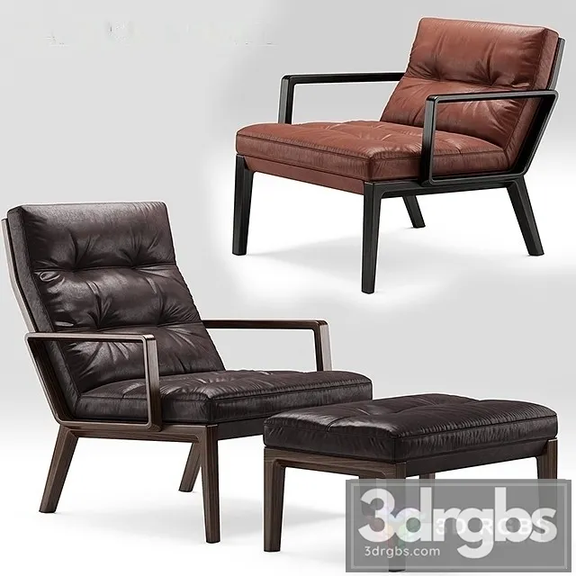 Andoo Lounge Walter Knoll 3D Model Download Andoo Lounge Walter Knoll 3D Model Download