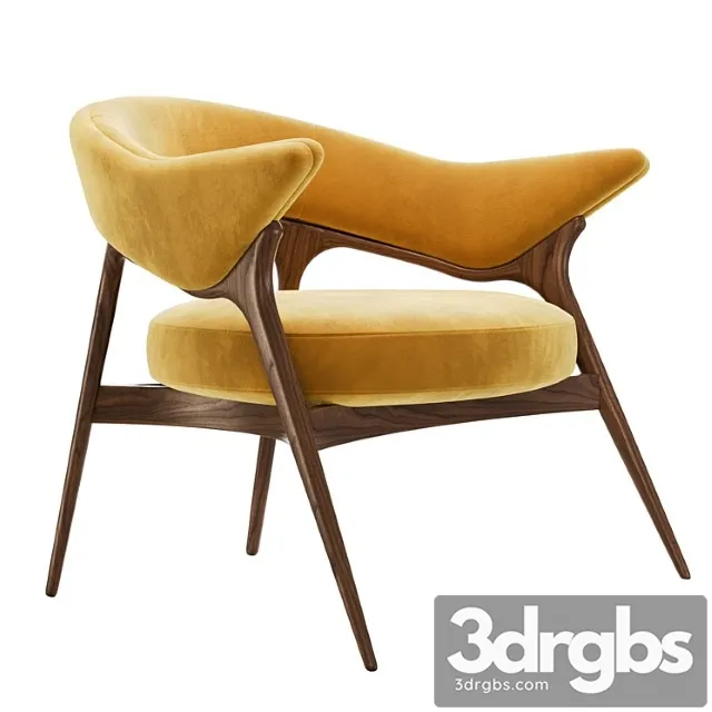 Andorinha Armchair By Alma De Luce 6 3D Model Download Andorinha Armchair By Alma De Luce 6 3D Model Download