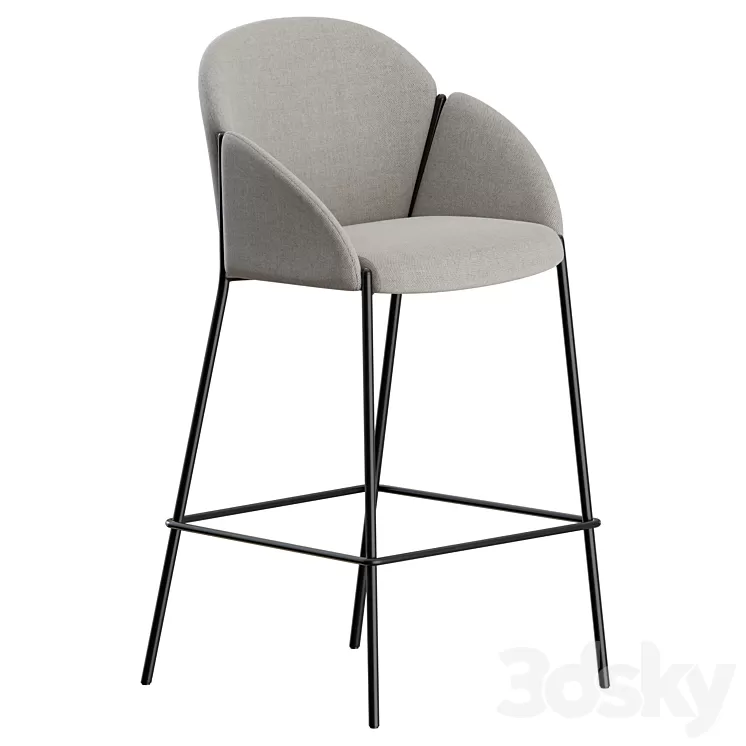 Andrea Bar Stool by Artifort 3D Model
